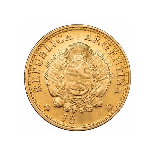Moneda de oro 22Kts - Argentino de Oro - 5 pesos - 8 g.