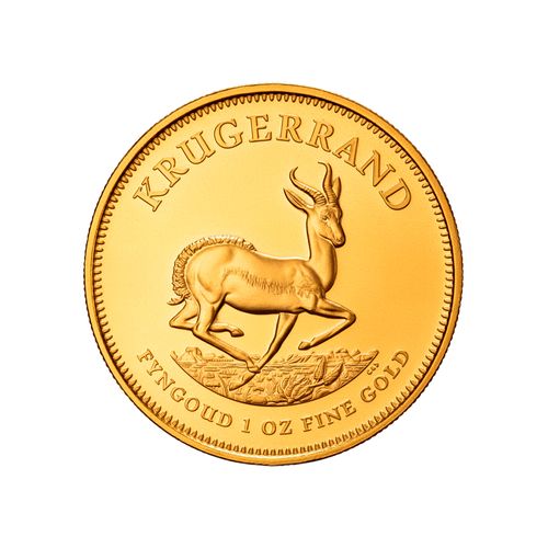 Moneda de oro 22 kilates - Krugerrand - 33,9 g.