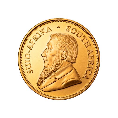 Moneda de oro 22 kilates - Krugerrand - 33,9 g.