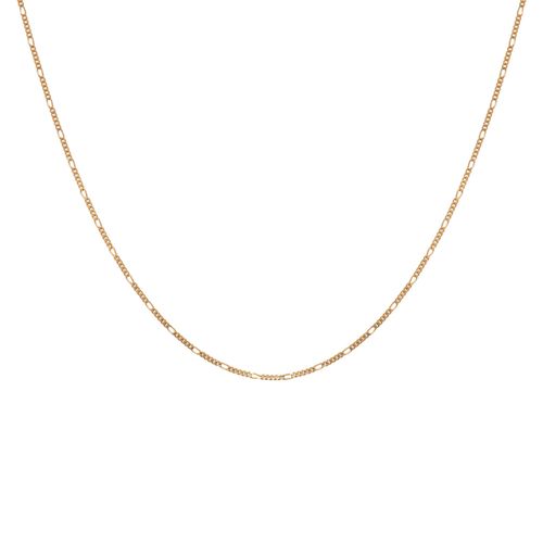 Cadena Figaro 5x1 Oro Amarillo